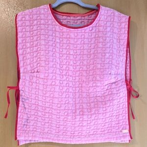 Tie Side Quilted Vest